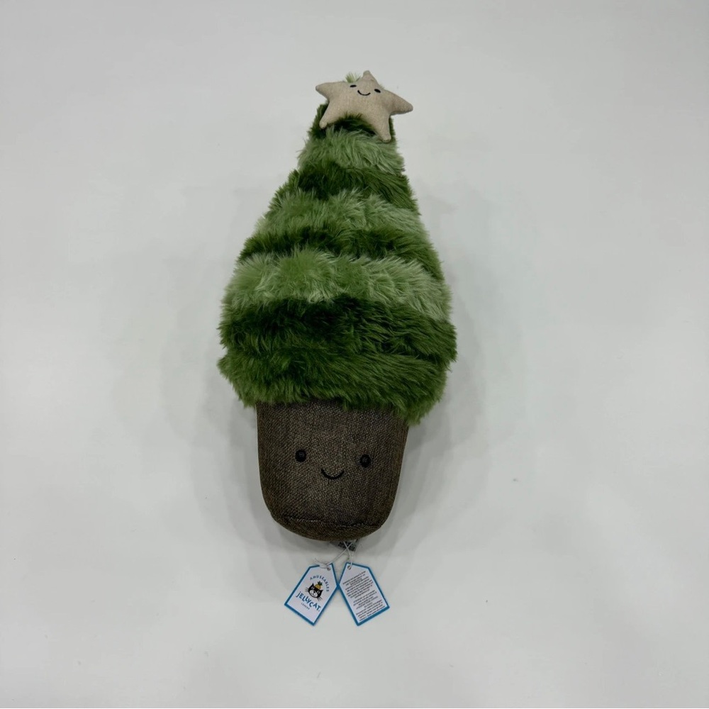 Green Plush Tree Home Accent